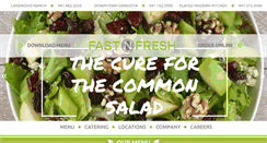 Desktop Screenshot of eatfastnfresh.com